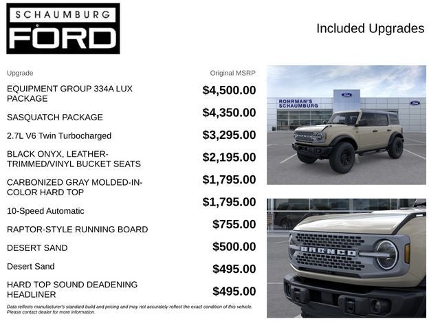 2026 Ford Bronco Badlands