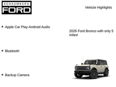 2026 Ford Bronco Badlands