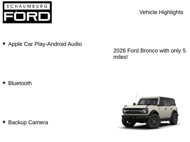2026 Ford Bronco Badlands