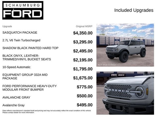 2026 Ford Bronco Badlands
