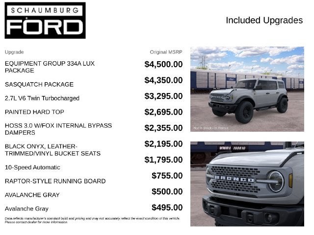 2026 Ford Bronco Badlands