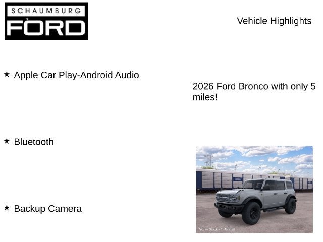 2026 Ford Bronco Badlands