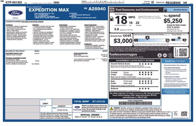 2024 Ford Expedition Max XLT