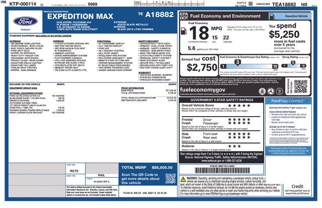 2026 Ford Expedition Max Platinum
