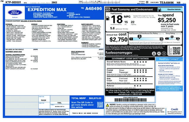 2026 Ford Expedition Max Platinum