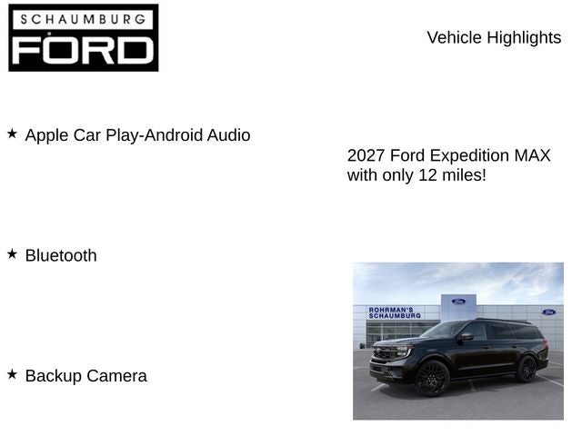 2027 Ford Expedition Max Platinum
