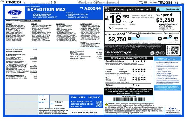 2026 Ford Expedition Max Platinum