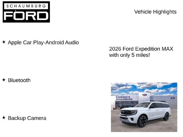 2026 Ford Expedition Max Platinum