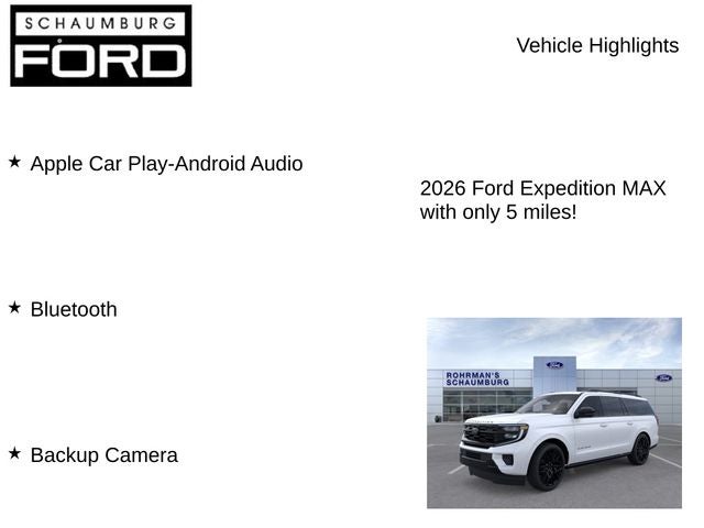 2026 Ford Expedition Max Platinum