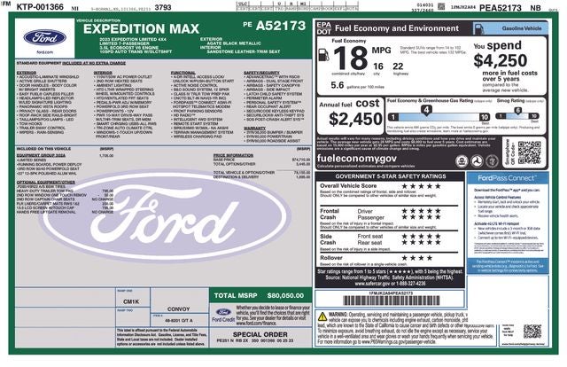 2023 Ford Expedition Max Limited