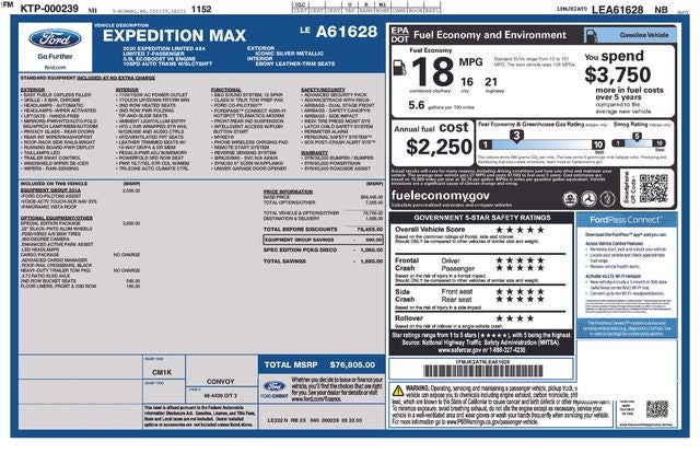 2020 Ford Expedition Max Limited