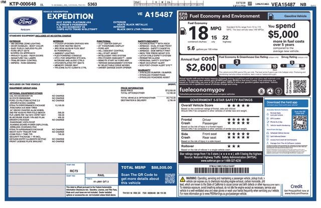 2027 Ford Expedition Platinum