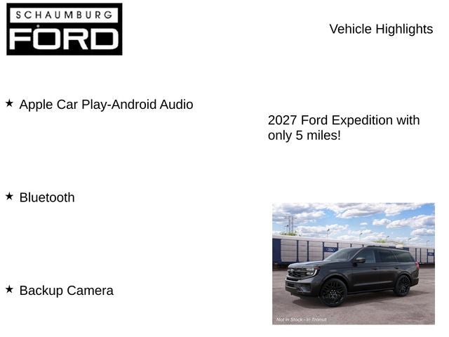 2027 Ford Expedition Platinum