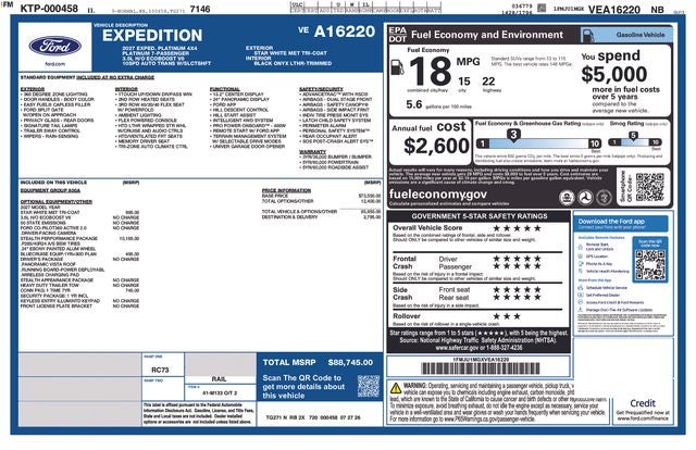 2027 Ford Expedition Platinum