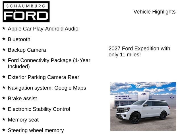 2027 Ford Expedition Platinum
