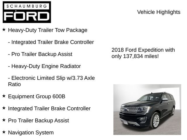 2018 Ford Expedition Platinum