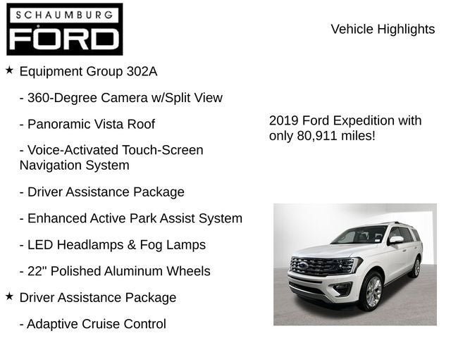 2019 Ford Expedition Limited