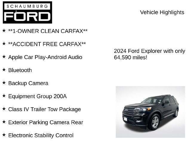 2024 Ford Explorer XLT