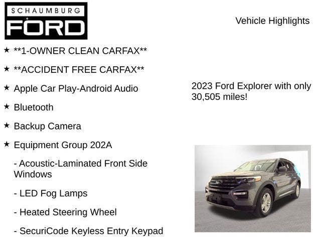 2023 Ford Explorer XLT
