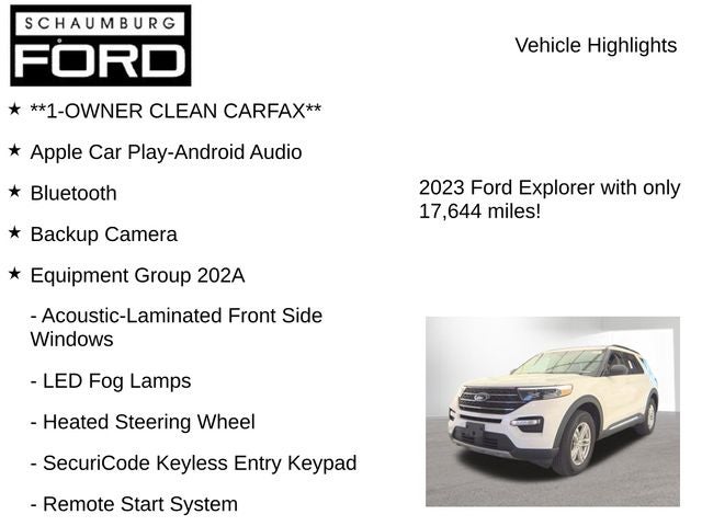 2023 Ford Explorer XLT