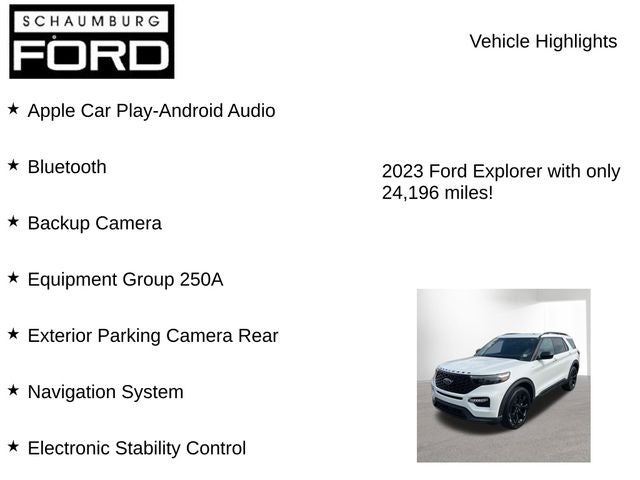 2023 Ford Explorer ST-Line