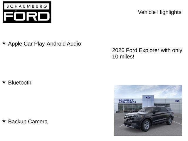 2026 Ford Explorer Active
