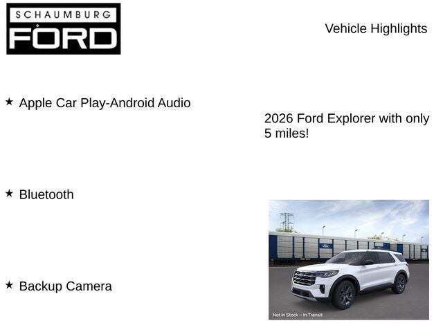 2026 Ford Explorer Active