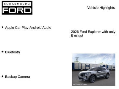 2026 Ford Explorer Active