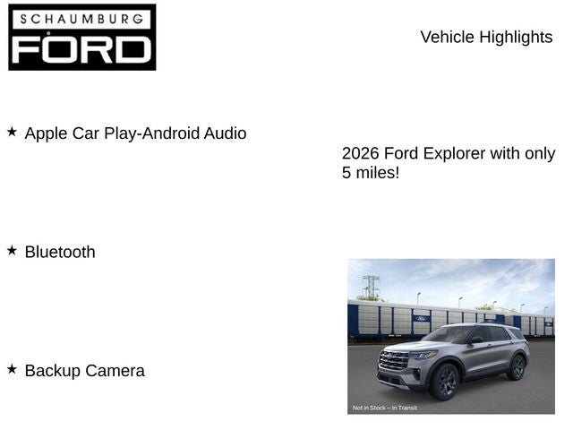 2026 Ford Explorer Active