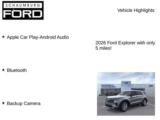 2026 Ford Explorer Active