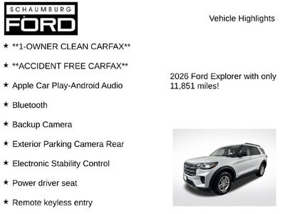 2026 Ford Explorer Active