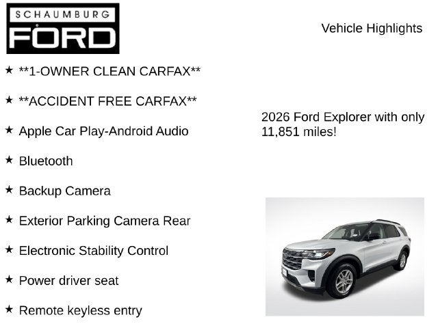 2026 Ford Explorer Active