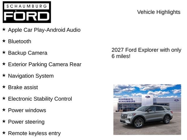 2027 Ford Explorer Active