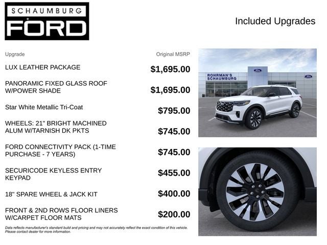 2026 Ford Explorer Platinum