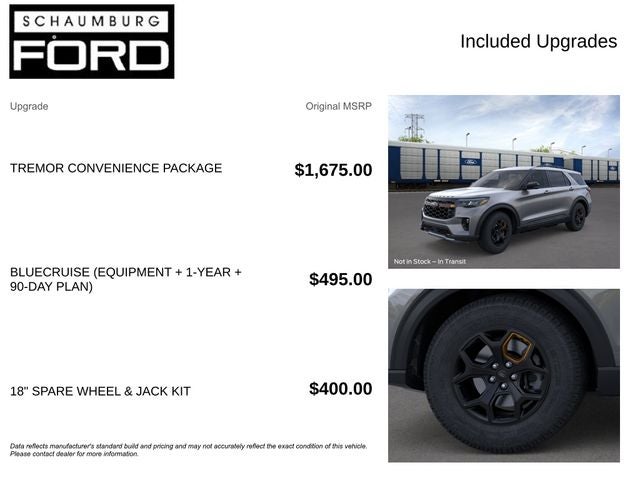 2026 Ford Explorer Tremor