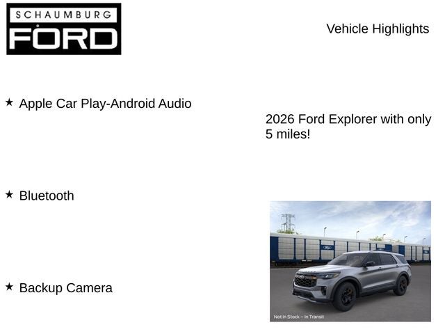 2026 Ford Explorer Tremor