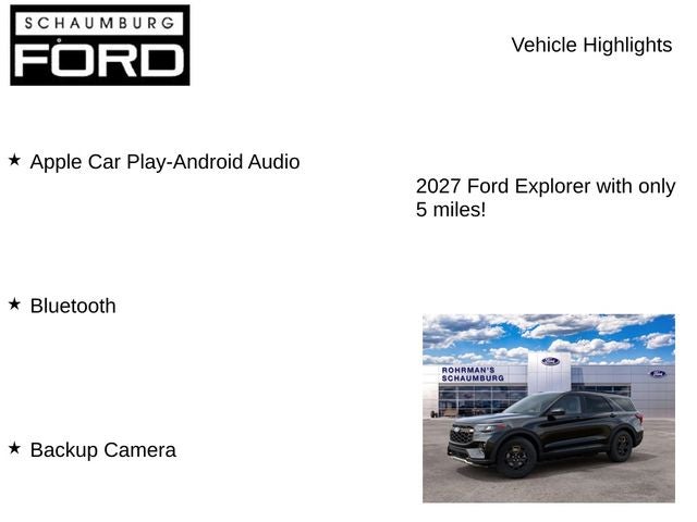 2027 Ford Explorer Tremor