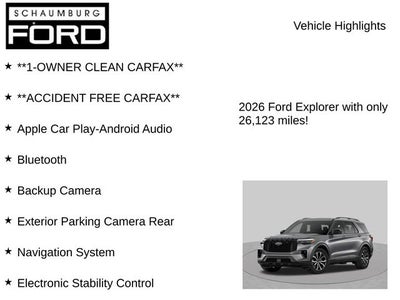 2026 Ford Explorer ST-Line