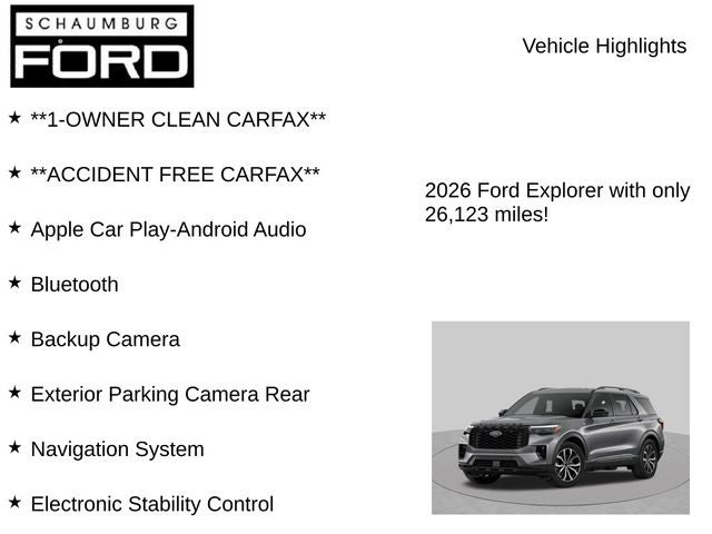 2026 Ford Explorer ST-Line