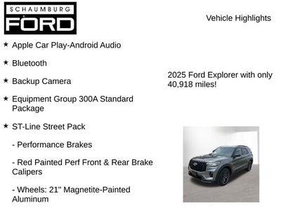 2025 Ford Explorer ST-Line