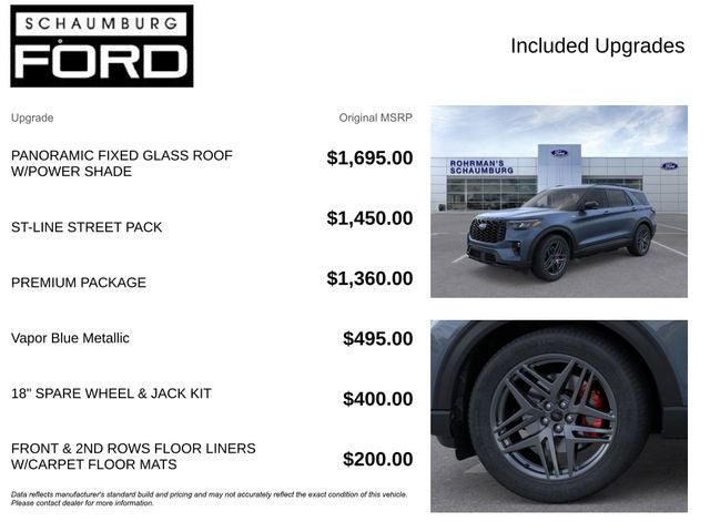 2026 Ford Explorer ST-Line