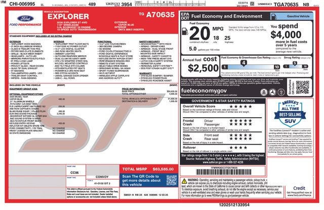 2026 Ford Explorer ST