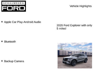 2026 Ford Explorer ST