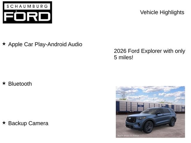 2026 Ford Explorer ST