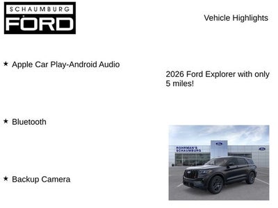 2026 Ford Explorer ST