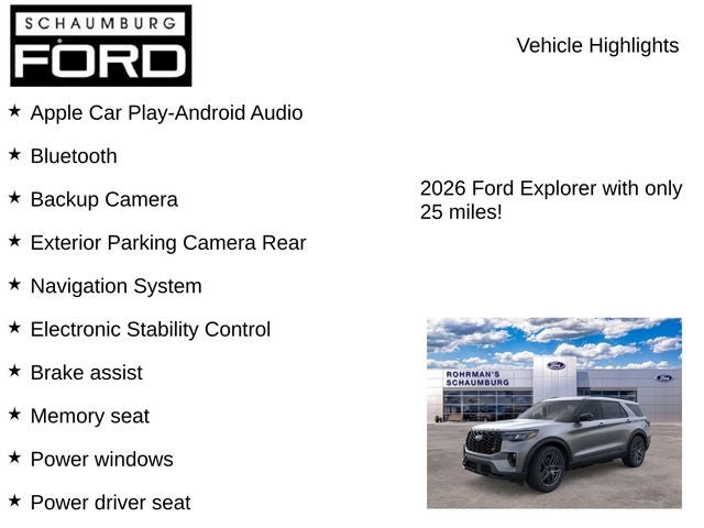 2026 Ford Explorer ST