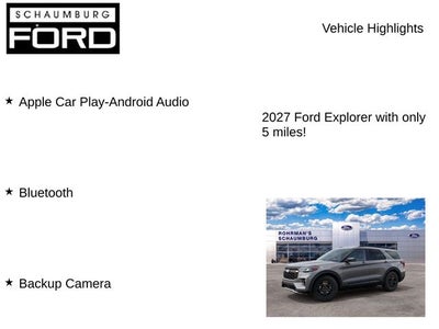 2027 Ford Explorer Tremor