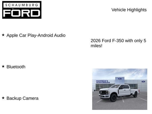 2026 Ford F-350SD XL