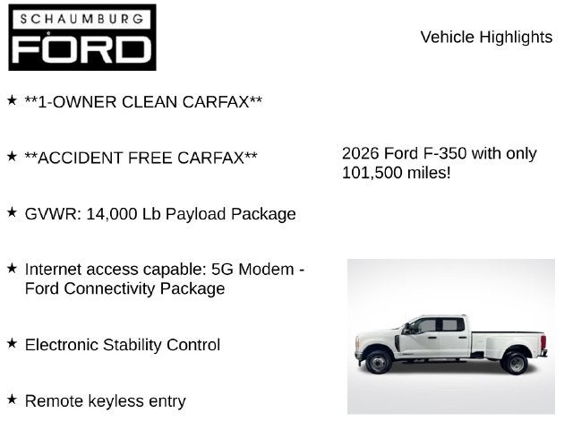 2026 Ford F-350SD XLT DRW