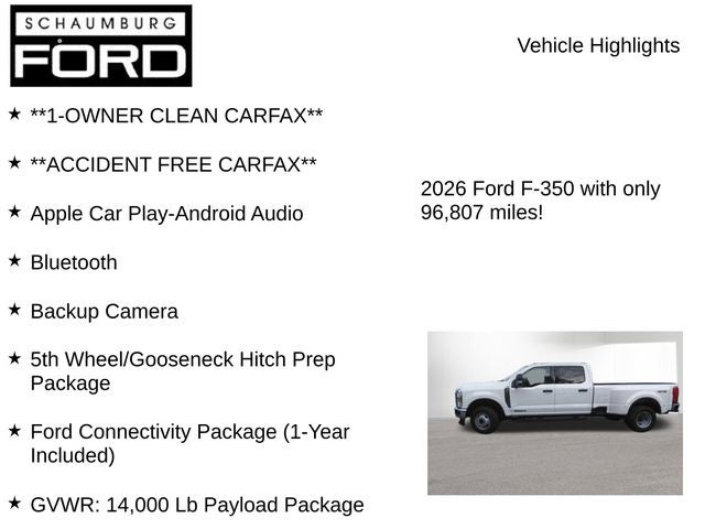 2026 Ford F-350SD XLT DRW